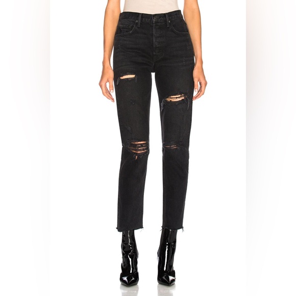 GRLFRND Karolina High-Rise Skinny Jean in Travelin' Band NWT